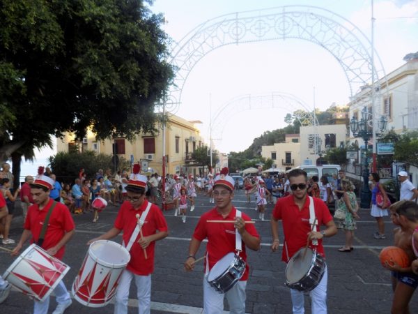 Ad Ustica il Gruppo Majorettes città di Misilmeri Agostino Azzaretto