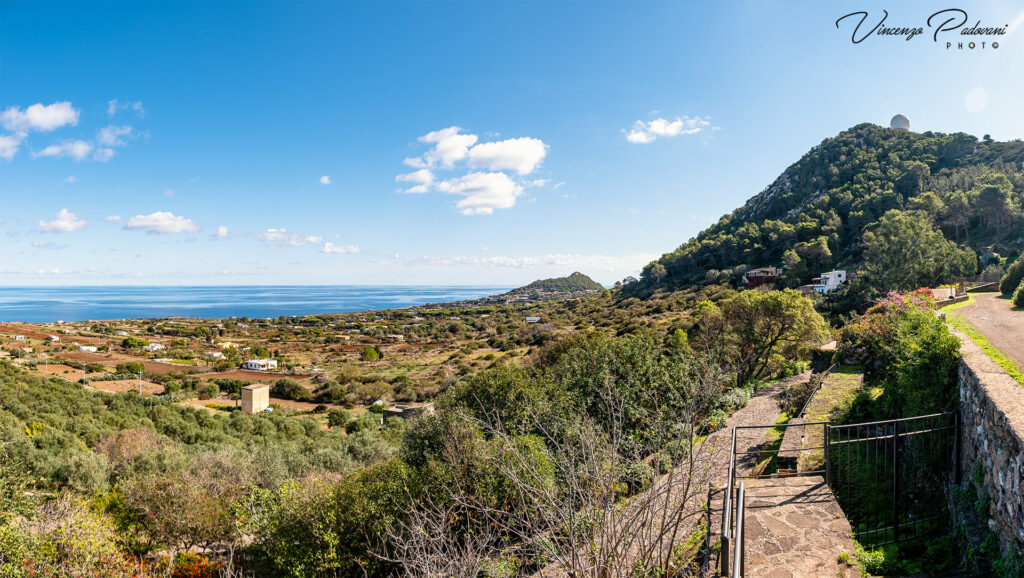 Ustica, panoramica da zona Carbonara 